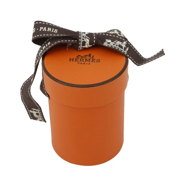 HERMES Twilly HERMES STORY Silk100% Marine/Grease/Gold 063875S - Picture 7 of 7